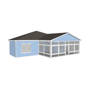 3D exterior home rendering